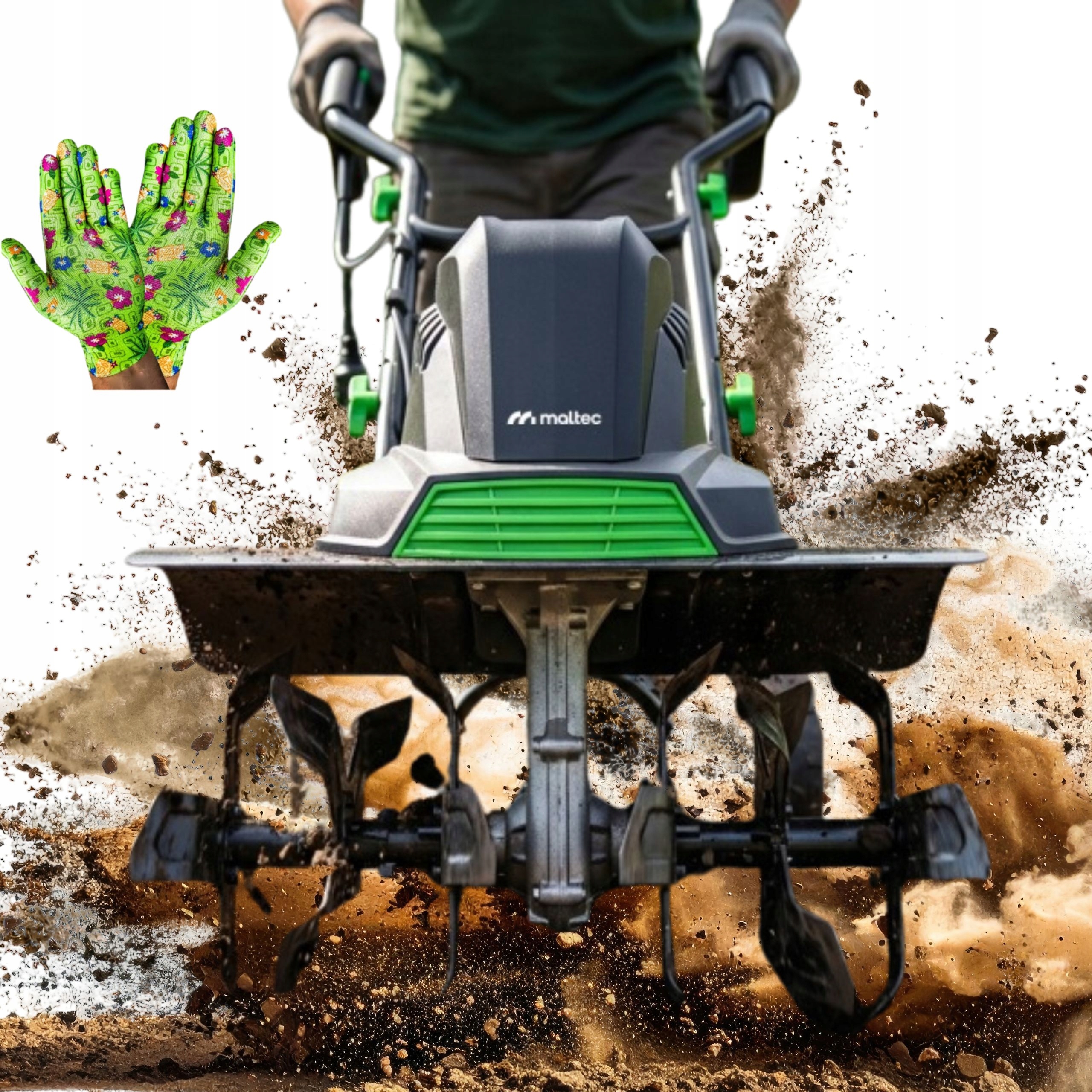Výkonný elektrický kultivátor na kultivátor pôdy 2600 W 40 cm